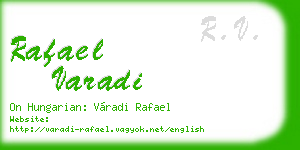 rafael varadi business card